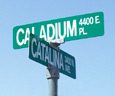 example of Budget Signs and Graphics directional signage